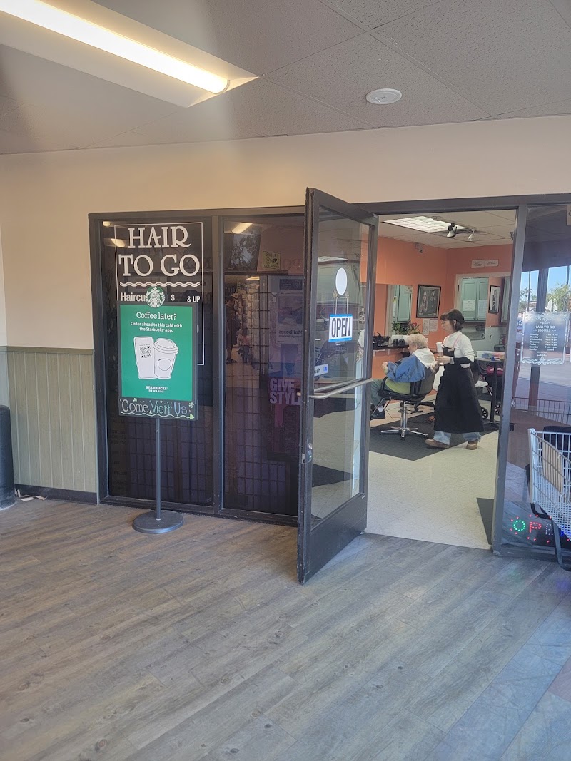 Hair To Go inside Vons