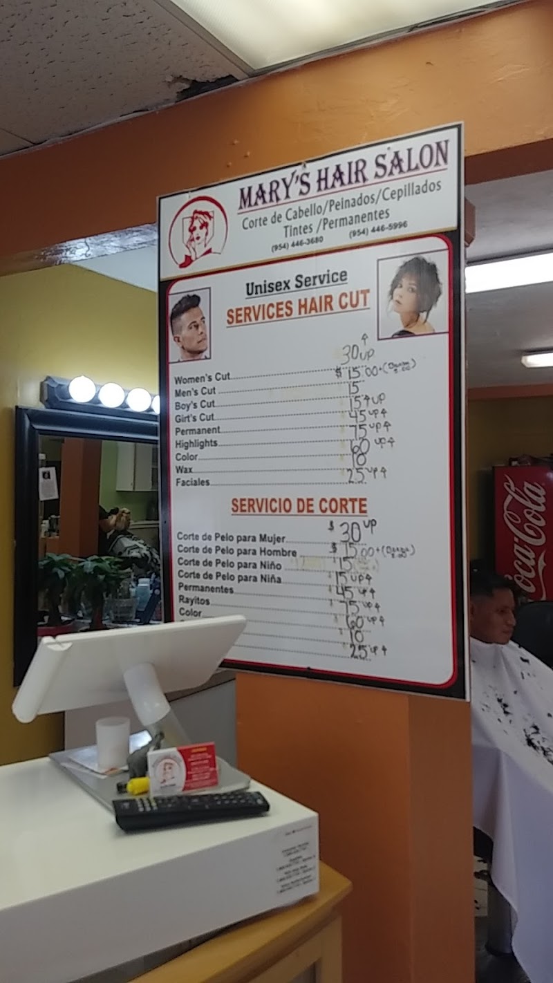 Mary's hair salon